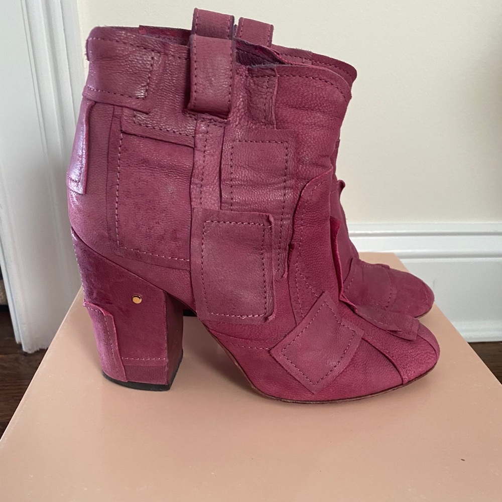 Laurence Dacade heeled patchwork style boot